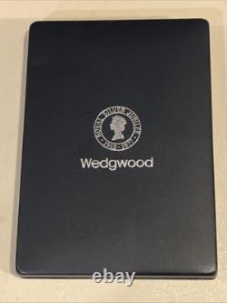 RARE Wedgwood Jasperware Prince Philip Medallion Silver Jubilee 1977 452/1000