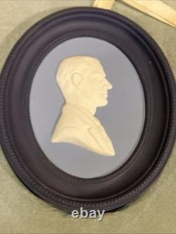RARE Wedgwood Jasperware Prince Philip Medallion Silver Jubilee 1977 452/1000