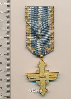 ROMANIAN Kingdom WW2 Romania royal ORDER pilot BRAVERY medal aeronautical VIRTUE