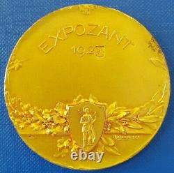 ROMANIA Royal 1928 medal ROMANIAN Targul MOSILOR calea 1ST PRIZE Bucharest RARE