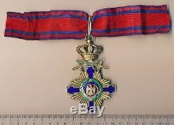 ROMANIA Royal BADGE Order STAR Grand OFFICER Romanian MEDAL COMMANDER 1878 CAROL