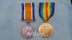 ROYAL NAVAL CANADIAN VOLUNTEER RESERVE NAMED MEDAL PAIR & Supporting Docs WWI