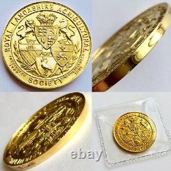 Rare 1958 Royal Lancashire Agricultural Society 9ct Gold Medal (15.7g 9ct Gold)