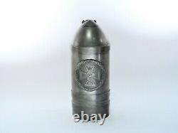 Rare Antique WWI Imperial German Iron Cross Medal Artillery Shell Beer Stein