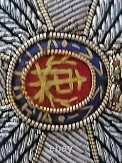 Rare Bullion Embroidered Tinsel Royal Victorian Order Military Star Grand Cross