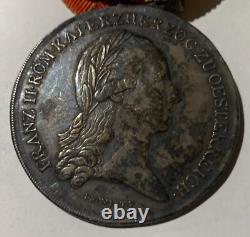 Rare Original 1797 Austria Imperial Tyrolian Defenders Military Merit War Medal