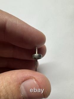 Rare Russian Imperial 84 Silver St Barbara Double-Sided Devotional Medallion