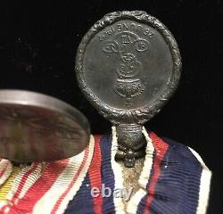 Rare Russian Imperial silver Medal Order Badge + British Royal Medal Original RR