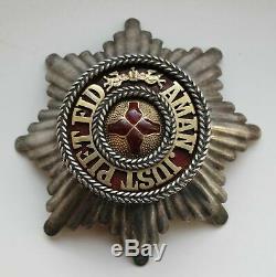 ++ Rare Silver Order Star Of The Order Of Saint Anna Imperial Russia ++