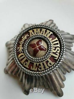 ++ Rare Silver Order Star Of The Order Of Saint Anna Imperial Russia ++