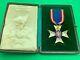 Rare The Royal Victorian Order M. V. O 5th Class Breast Badge Medal original box