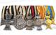 Rare WW1 Imperial Germany & Hohenzollern Merit Medal swords service medal bar