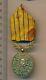Romanian ROMANIA ROYAL order KINGDOM 15 XV YEARS SERVICE BADGE MEDAL rare ribbon