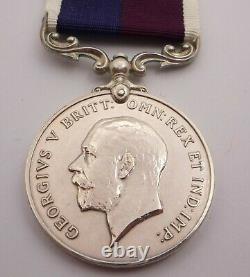 Royal Air Force Geo V Long Service And Good Conduct Medal Flight Sergeant