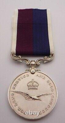 Royal Air Force Geo V Long Service And Good Conduct Medal Flight Sergeant
