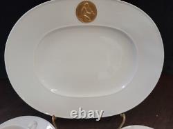 Royal Berlin Arcadia Gold 2 place settings & platter Medallion Germany