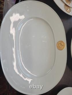 Royal Berlin Arcadia Gold 2 place settings & platter Medallion Germany