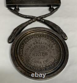 Royal Caledonian Curling Club Province Medal Scottish Curling Collectible