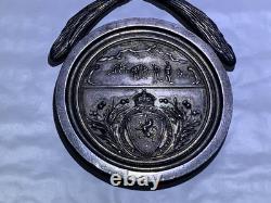 Royal Caledonian Curling Club Province Medal Scottish Curling Collectible