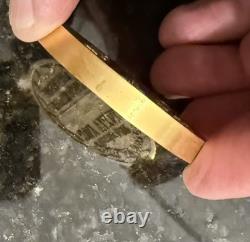 Royal Caribbean Viking 1972 Maiden Voyage Medal Gold Plated Sun