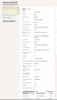 Royal Engineers Territorial Efficiency Medal Group WW1 Powell from Limehouse