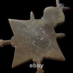 Royal Engineers Territorial Efficiency Medal Group WW1 Powell from Limehouse