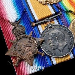 Royal Engineers Territorial Efficiency Medal Group WW1 Powell from Limehouse