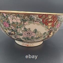 Royal Garden Imperial Chinese Large Rose Medallion Bowl Chinese Export 10 RARE