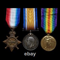 Royal Garrison Artillery Died of Wounds 1917 British WW1 Medal Trio Stockport