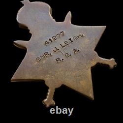 Royal Garrison Artillery Died of Wounds 1917 British WW1 Medal Trio Stockport