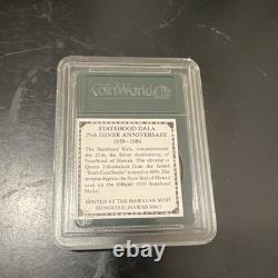 Royal Hawaiian Mint 1 oz Silver Medal Queen Liliuokalani Statehood Commemorative
