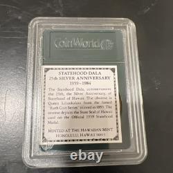 Royal Hawaiian Mint 1 oz Silver Medal Queen Liliuokalani Statehood Commemorative