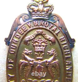 Royal Highlanders, Black Watch, Gold Shooting Medal, Col Hill Trophy, 1905, NR