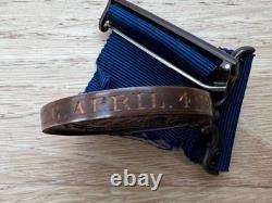 Royal Humane Society Bronze Medal To Thomas S. Beedle Dated 1906 With Box