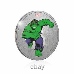 Royal Mail MARVEL Hulk Limited Edition Silver Medal Cover