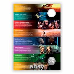 Royal Mail Star Trek Silver Medal Movies Stamps