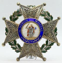 Royal & Military Order of Saint Ferdinand Spain Laureate Cross Medal JJ577