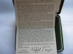 Royal Mint 1987 Revival of The Order of the Thistle 5oz silver medal 63mm