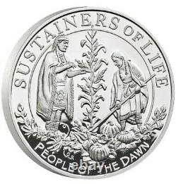 Royal Mint 400th Anniversary Mayflower Silver Proof Coin Medal Set -UK RELEASE