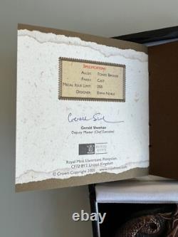 Royal Mint Bronze Medal by Emma Noble Ltd Edition. Triumph of Good Over Evil