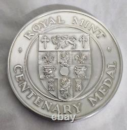 Royal Mint Centenary Medal. 800 Years of Mayoralty. Sterling Silver. London 1989