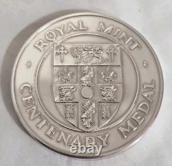 Royal Mint Centenary Medal. 800 Years of Mayoralty. Sterling Silver. London 1989