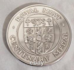 Royal Mint Centenary Medal. 800 Years of Mayoralty. Sterling Silver. London 1989