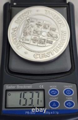 Royal Mint Centenary Medal. 800 Years of Mayoralty. Sterling Silver. London 1989