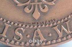 Royal Mint Medal of Henry IV, 1607, Half-franc, Quadruple foot (60378)