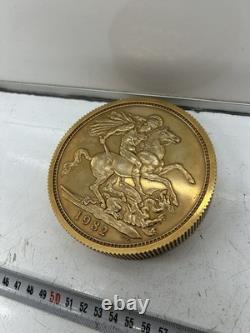 Royal Mint St George & Dragon 1982 Large Display Coin Medallion Coin Club