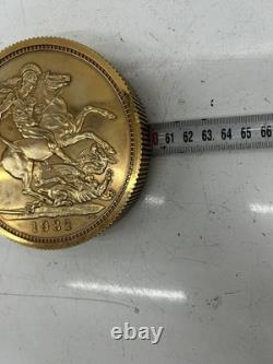 Royal Mint St George & Dragon 1982 Large Display Coin Medallion Coin Club