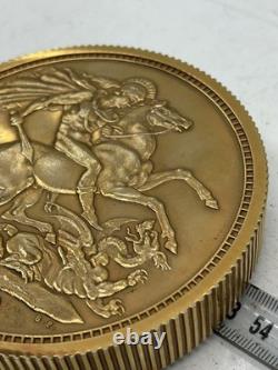 Royal Mint St George & Dragon 1982 Large Display Coin Medallion Coin Club