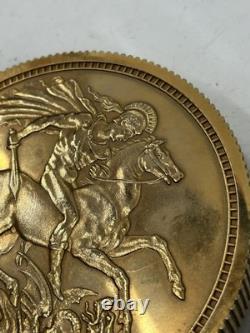 Royal Mint St George & Dragon 1982 Large Display Coin Medallion Coin Club