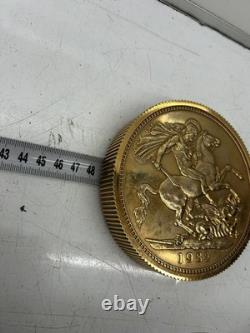 Royal Mint St George & Dragon 1982 Large Display Coin Medallion Coin Club